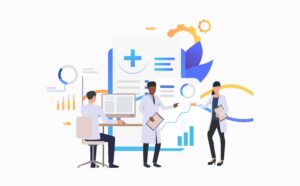 Médecin entrain de faire leur travail